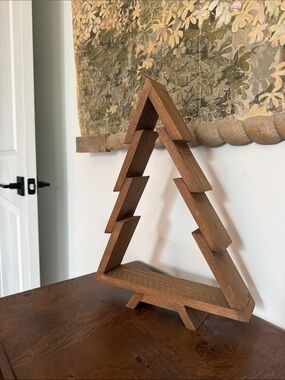 Handmade Wood Tree 15” Tall